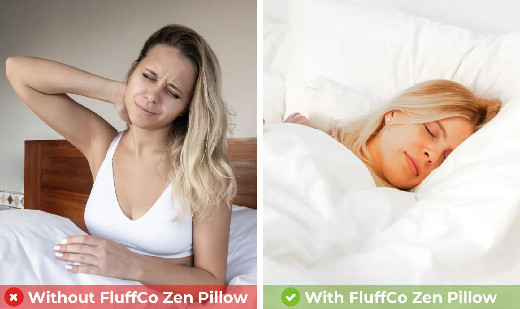 FluffCo Zen Pillow 8